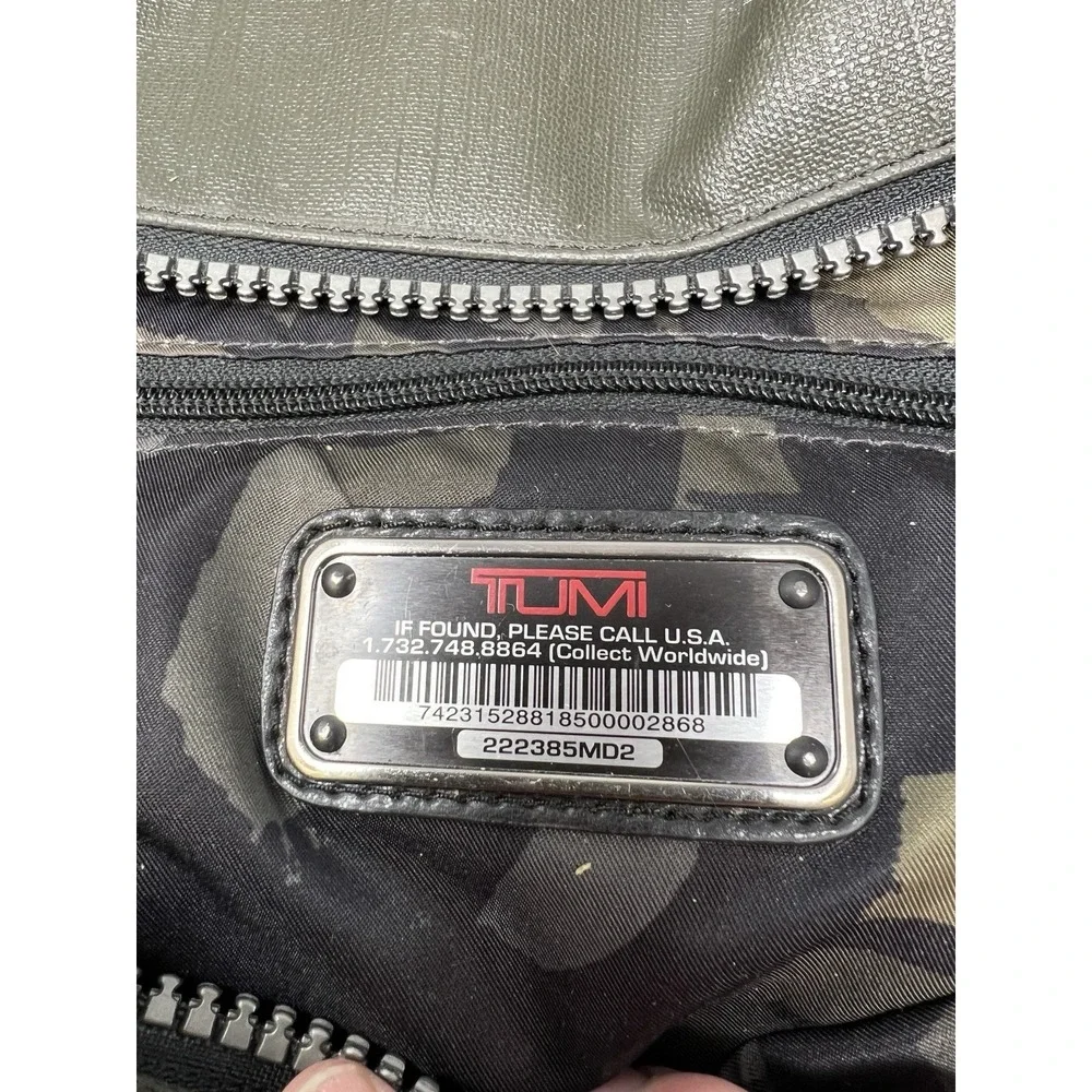 TUMI ALPHA BRAVO cannon Backpack Black‎ Grey